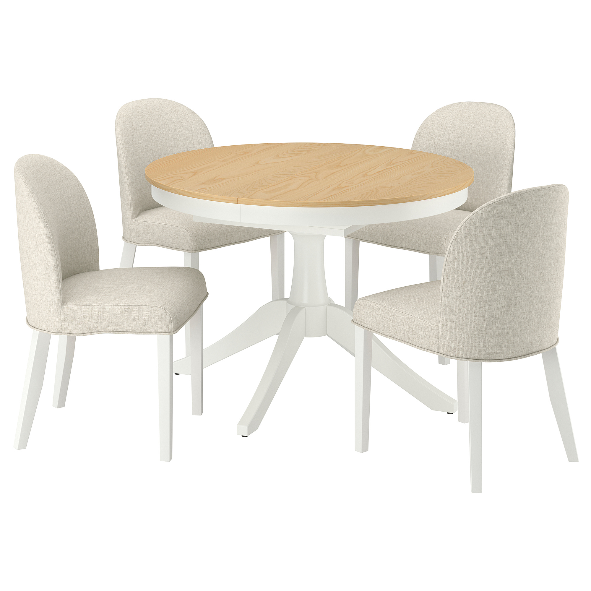 ROSENTORP/ROSENTORP table and 4 chairs