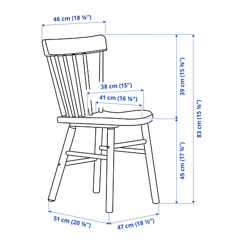 NORRARYD - 餐椅, 黑色 | IKEA 線上購物 - PE799652_S4