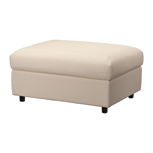 VIMLE - footstool with storage, Hallarp beige, 73x48 cm | IKEA Taiwan Online - PE799677_S4