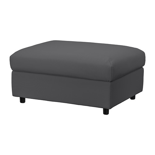 VIMLE footstool with storage