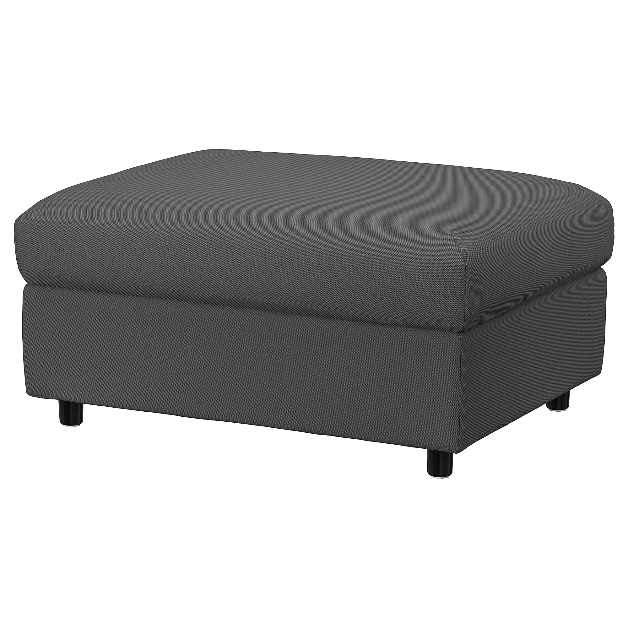 VIMLE cover for footstool with storage
