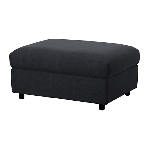 VIMLE footstool with storage