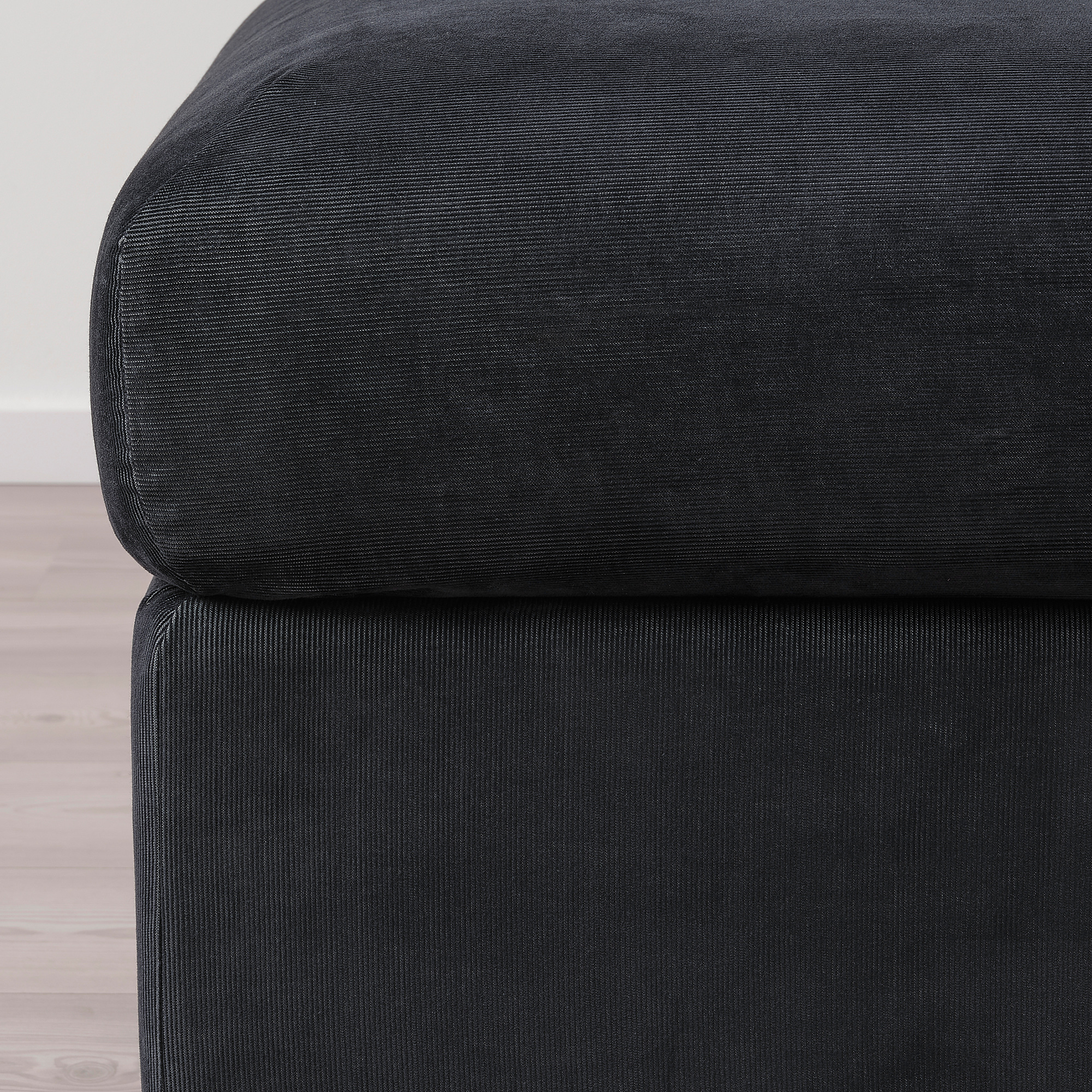 VIMLE footstool with storage