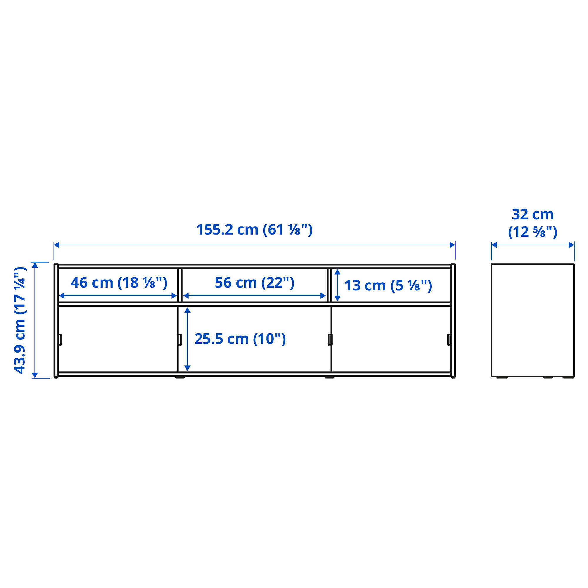 SPIKSMED TV bench