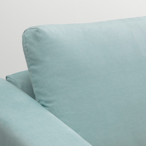 VIMLE - 4-seat sofa with chaise longue, Saxemara light blue | IKEA Taiwan Online - PE799699_S4