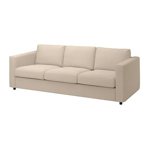VIMLE - 3-seat sofa, Hallarp beige | IKEA Taiwan Online - PE799732_S4