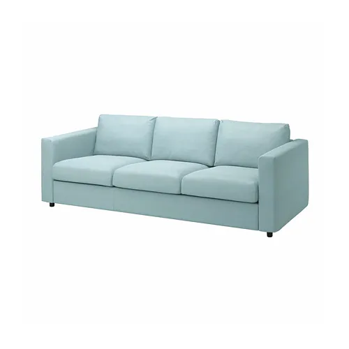 VIMLE - 3-seat sofa, Saxemara light blue | IKEA Taiwan Online - PE799741_S4