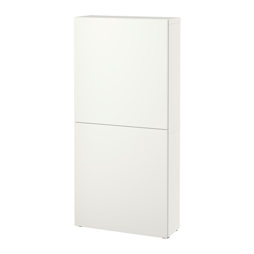 BESTÅ - wall cabinet with 2 doors, white/Lappviken white | IKEA Taiwan Online - PE535241_S4