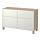 BESTÅ - storage combination w doors/drawers, white stained oak effect/Lappviken white | IKEA Taiwan Online - PE538402_S1