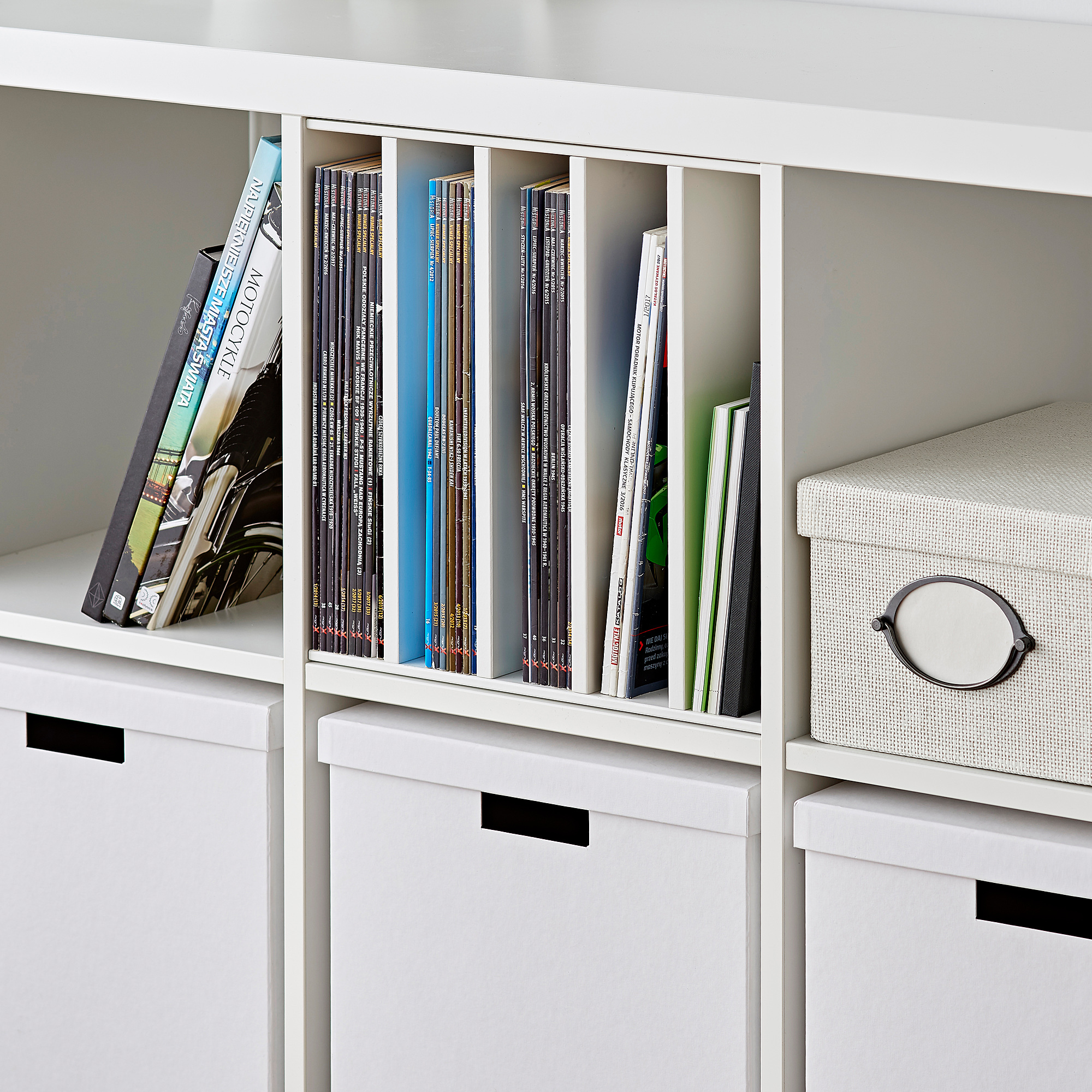 KALLAX insert with 4 shelves