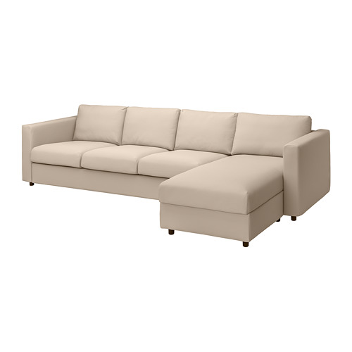 VIMLE cover 4-seat sofa w chaise longue