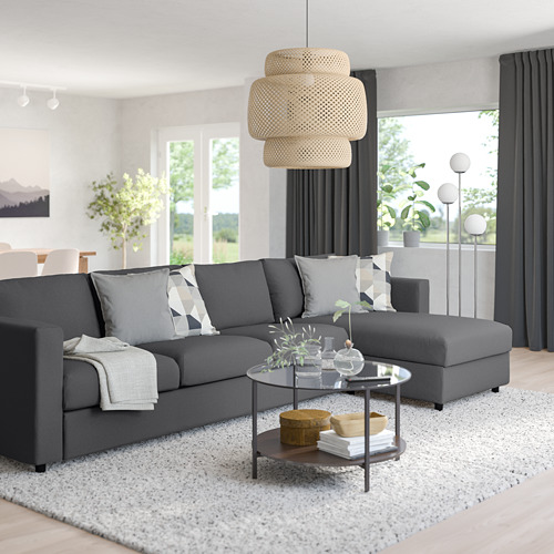 VIMLE 4-seat sofa with chaise longue