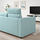 VIMLE - 3-seat sofa, with headrest/Saxemara light blue | IKEA Taiwan Online - PE799859_S1