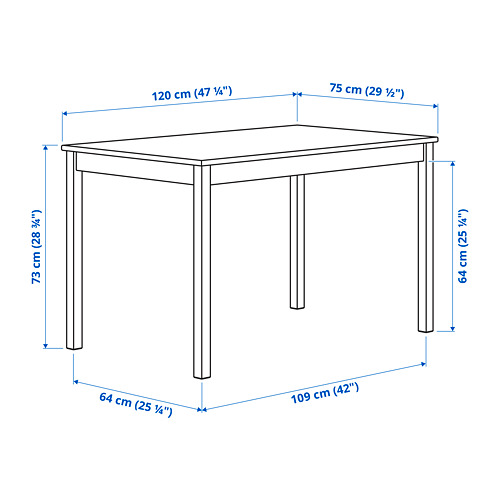 INGO - 桌子, 松木 | IKEA 線上購物 - PE799868_S4