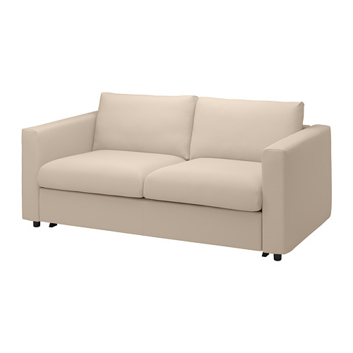 VIMLE - cover for 2-seat sofa-bed, Hallarp beige | IKEA Taiwan Online - PE799894_S4