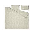 SORGMANTEL duvet cover and 2 pillowcases