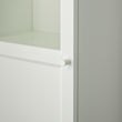 BILLY/OXBERG bookcase with panel/glass door