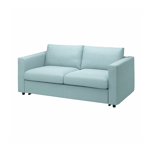 VIMLE - 雙人座沙發床布套, Saxemara 淺藍色 | IKEA 線上購物 - PE799892_S4