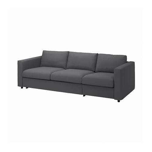 VIMLE cover for 3-seat sofa-bed