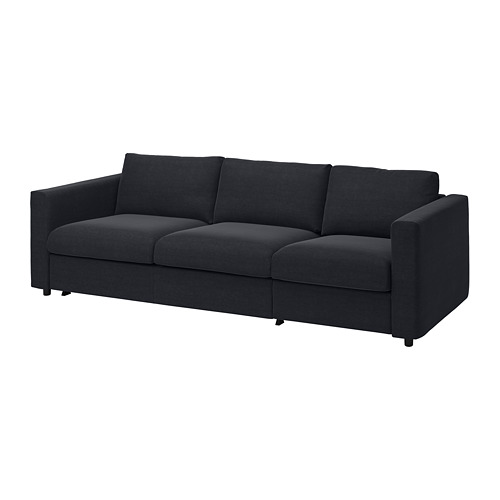 VIMLE cover for 3-seat sofa-bed