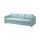 VIMLE - 三人座沙發床布套, Saxemara 淺藍色 | IKEA 線上購物 - PE799908_S1