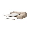 VIMLE 3-seat sofa-bed with chaise longue