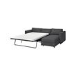 VIMLE 3-seat sofa-bed with chaise longue