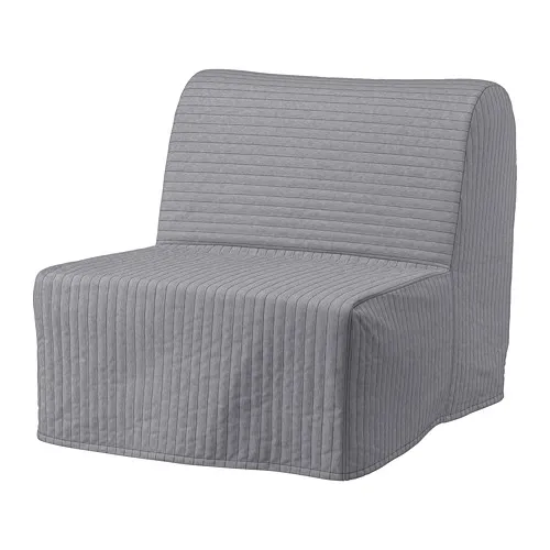 LYCKSELE LÖVÅS - 單人沙發床, Knisa 淺灰色 | IKEA 線上購物 - PE799948_S4