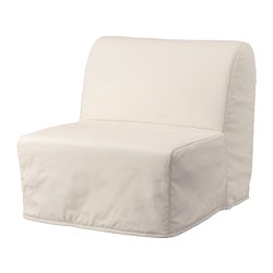 LYCKSELE - cover for chair-bed, Knisa light grey | IKEA Taiwan Online - PE799990_S3