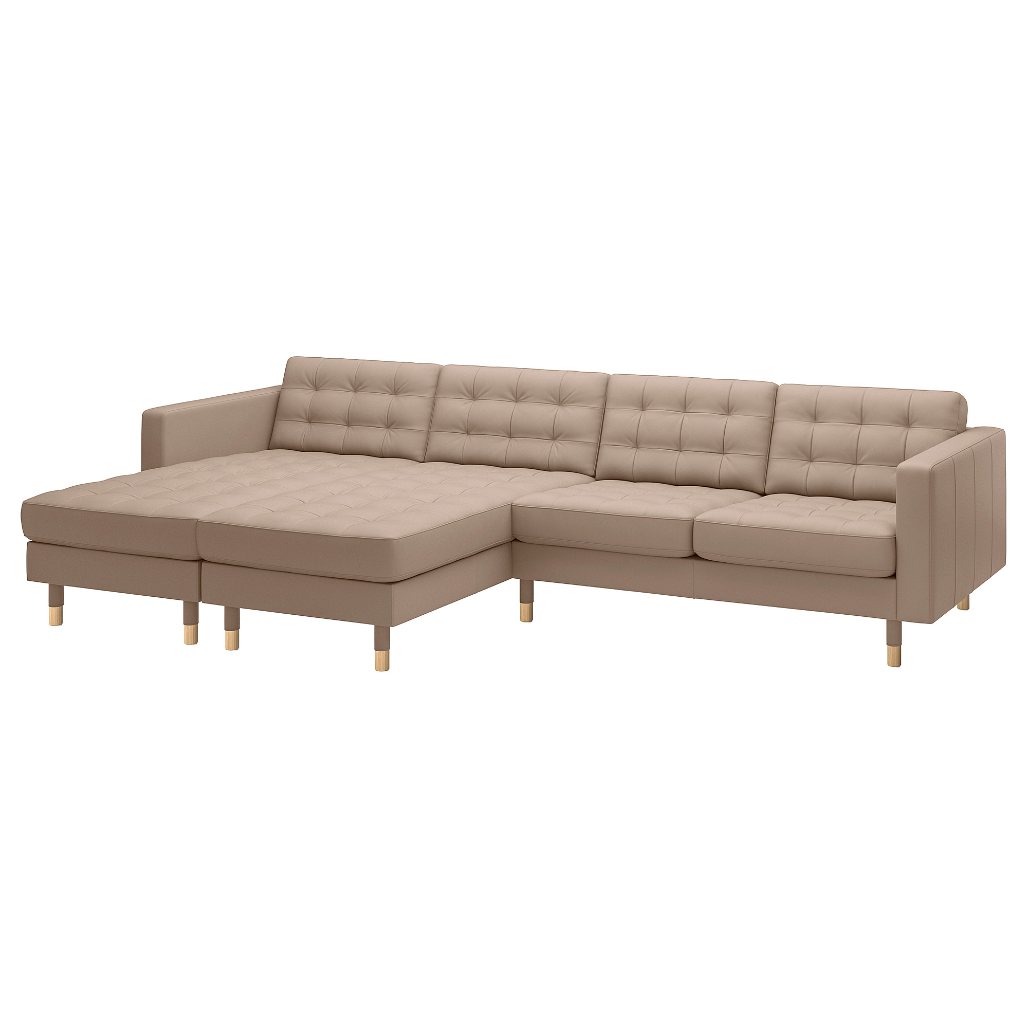 LANDSKRONA 4-seat sofa with chaise longues