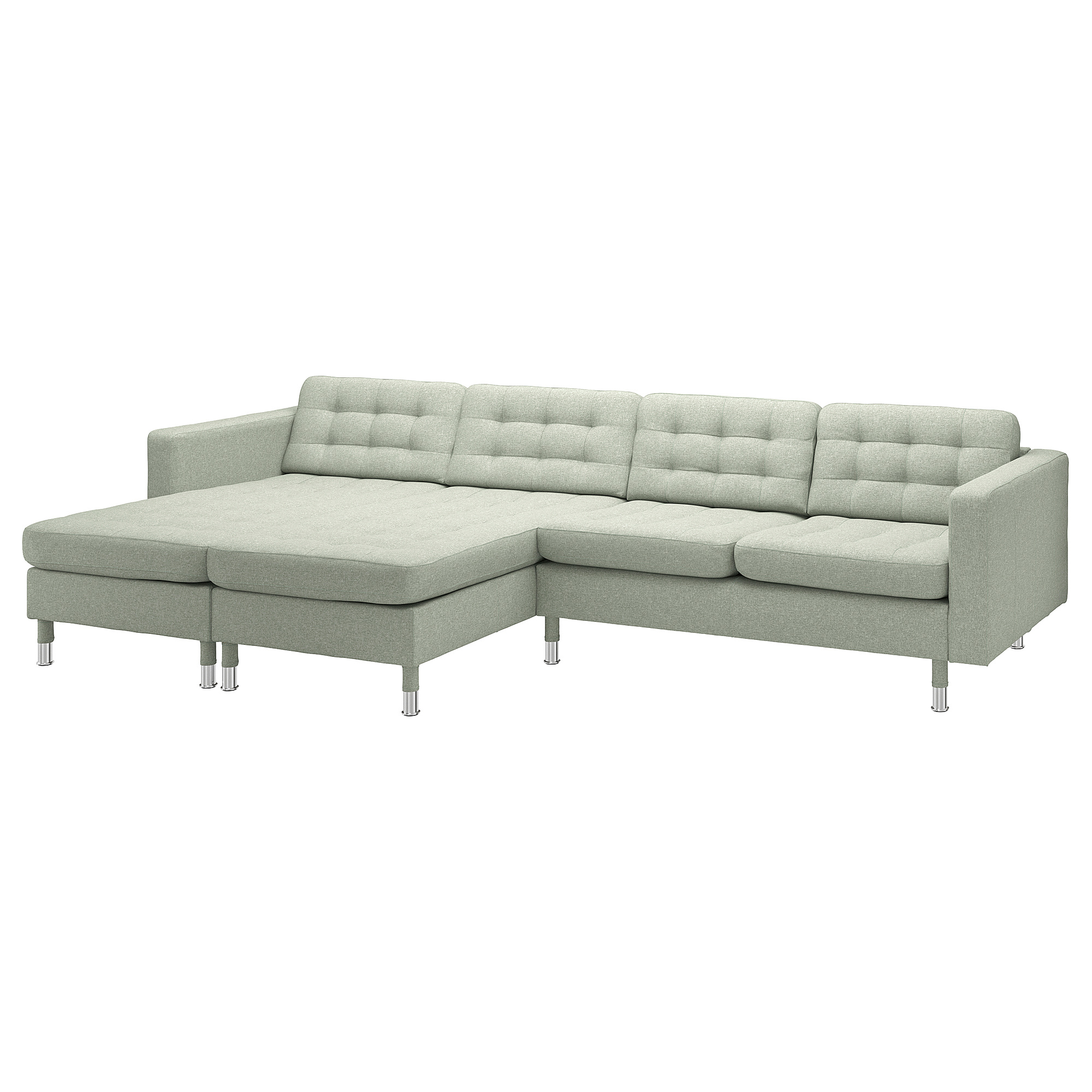 LANDSKRONA 4-seat sofa with chaise longues
