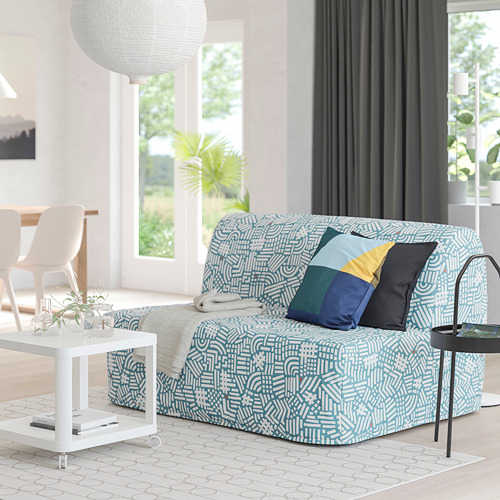 LYCKSELE LÖVÅS - 2-seat sofa-bed, Tutstad multicolour | IKEA Taiwan Online - PE799963_S4
