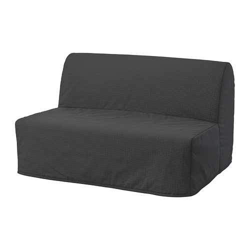 LYCKSELE LÖVÅS - 雙人座沙發床, Vansbro 深灰色 | IKEA 線上購物 - PE799964_S4