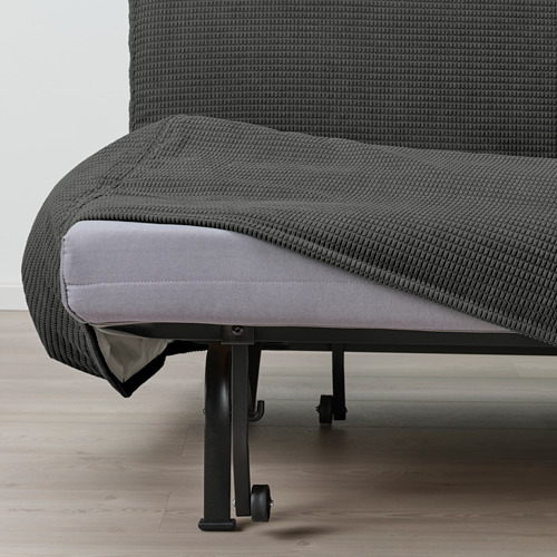 LYCKSELE HÅVET - 2-seat sofa-bed, Vansbro dark grey | IKEA Taiwan Online - PE799981_S4