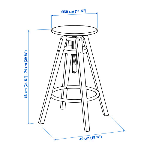 DALFRED bar stool