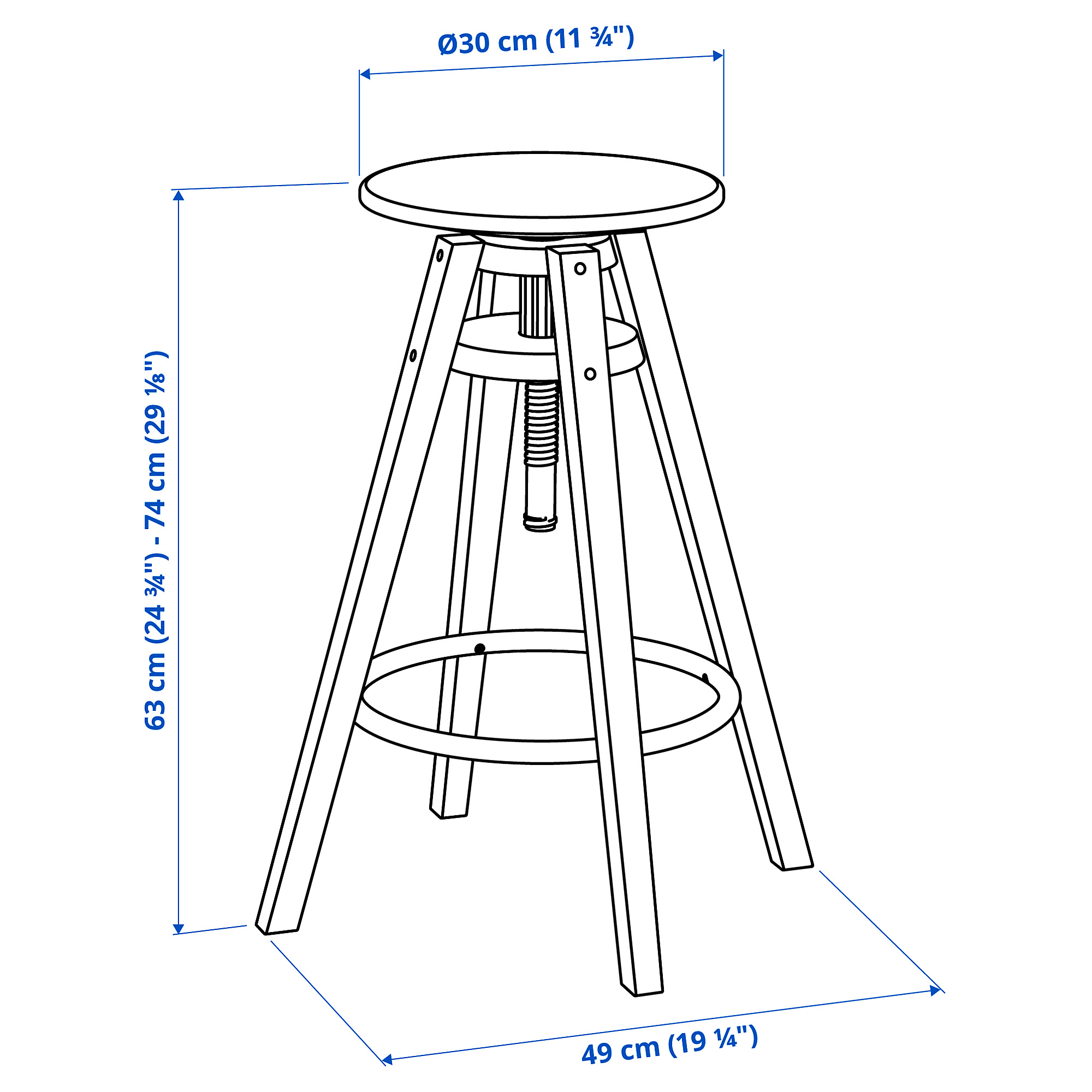 DALFRED bar stool