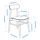 VEDBO/RÖNNINGE - table and 4 chairs, white/birch | IKEA Taiwan Online - PE800012_S1