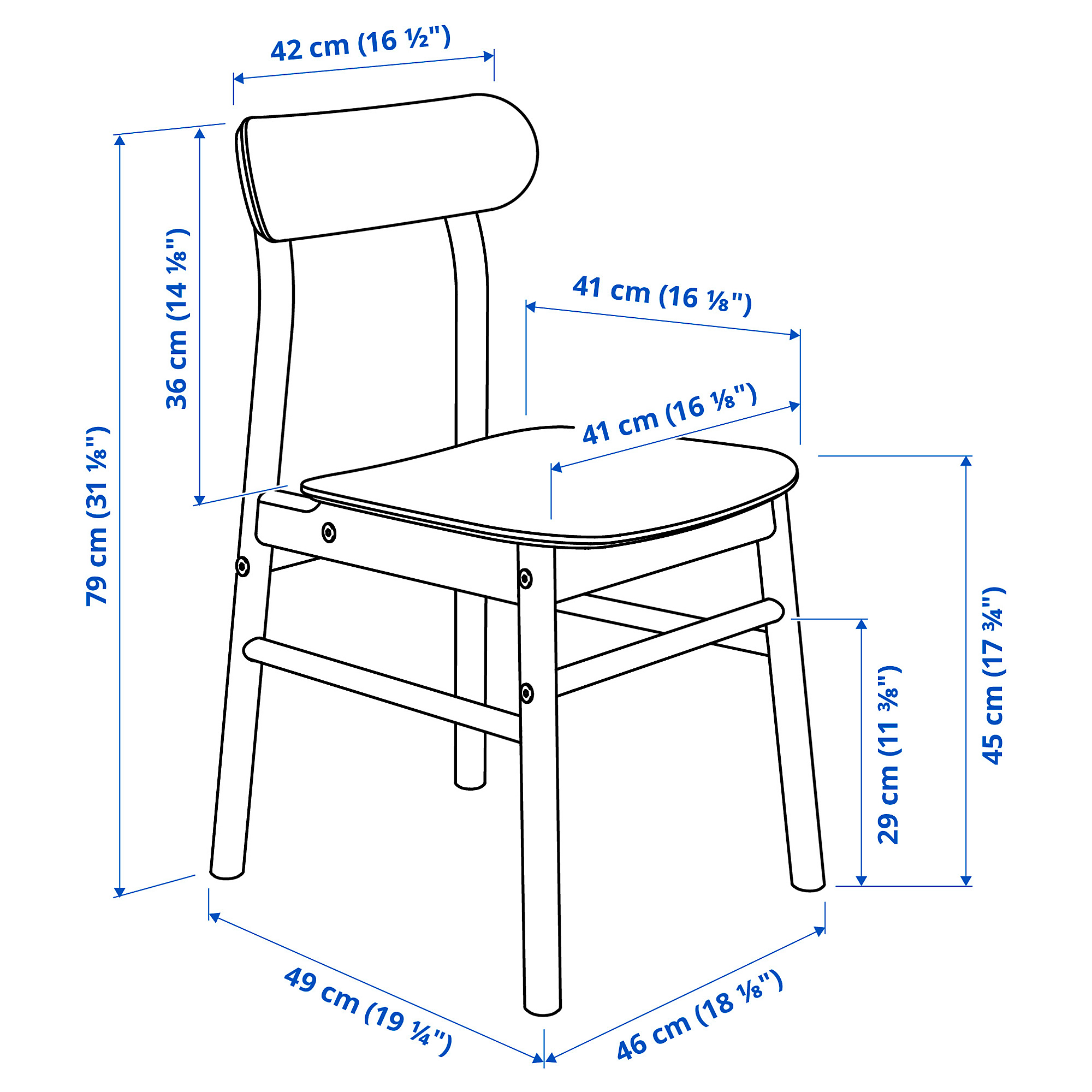 STENSELE/RÖNNINGE table and 2 chairs