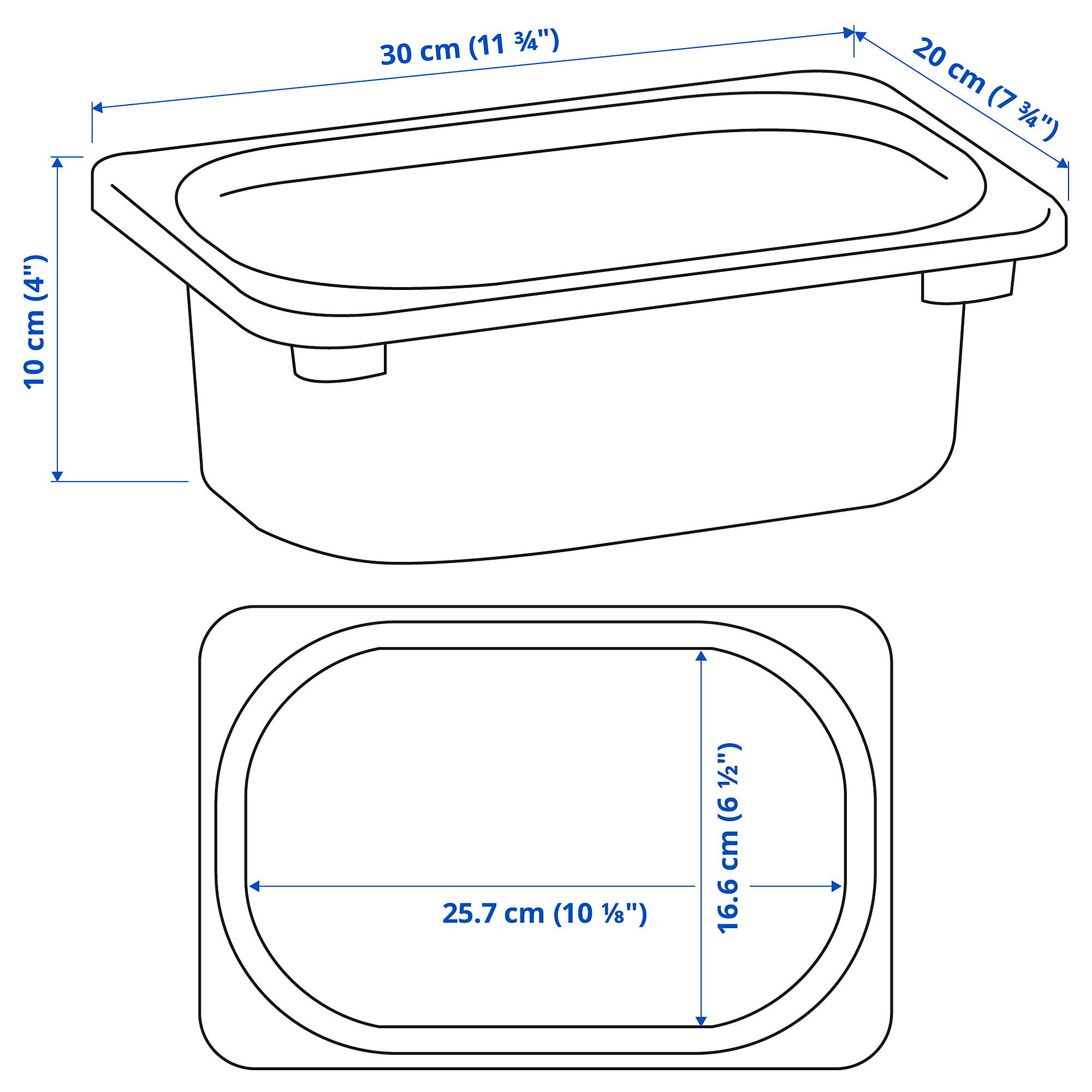 TROFAST storage box