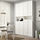 BILLY/OXBERG - bookcase w height extension ut/drs, white | IKEA Taiwan Online - PE714618_S1