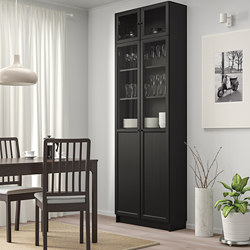 BILLY - bookcase w hght ext ut/pnl/glss drs, white | IKEA Taiwan Online - PE714061_S3