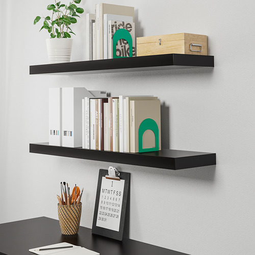 LACK - wall shelf, black-brown | IKEA Taiwan Online - PE710594_S4
