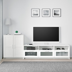BRIMNES - 電視收納組合, 黑色 | IKEA 線上購物 - PE734351_S3