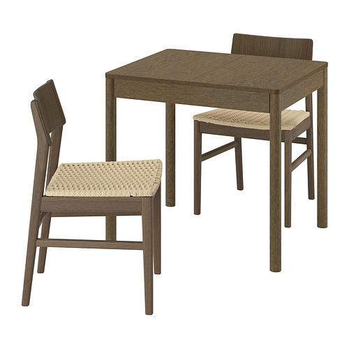 TONSTAD/SKANSNÄS table and 2 chairs