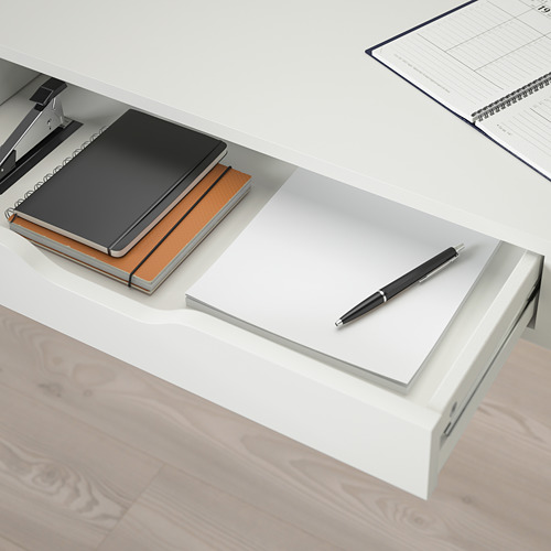 EKBY ALEX - shelf with drawers, white | IKEA Taiwan Online - PE716796_S4