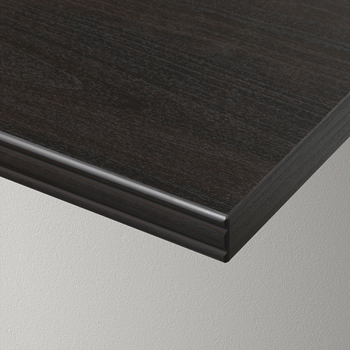 BERGSHULT/GRANHULT - wall shelf, brown-black/nickel-plated | IKEA Taiwan Online - PE715303_S4