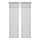 MOALISA - curtains, 1 pair, white/black | IKEA Taiwan Online - PE801219_S1