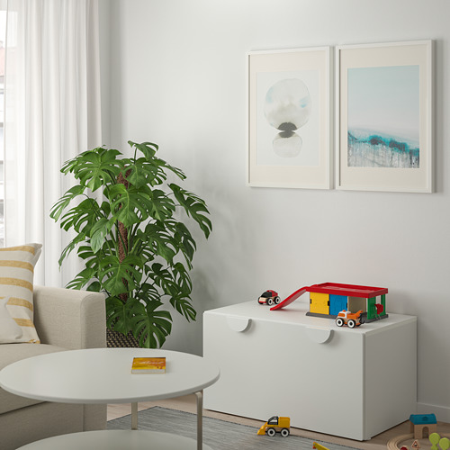 SMÅSTAD - 長凳附收納盒, 白色/白色 | IKEA 線上購物 - PE800137_S4