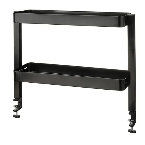 VATTENKAR - 桌面層架, 黑色, 49x15 公分 | IKEA 線上購物 - PE884317_S4