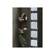 KROKFJORDEN corner shelf unit with suction cup